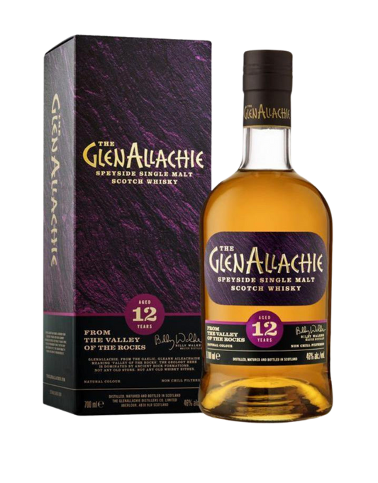 GLENALLACHIE 12 YEAR OLD SINGLE MALT SCOTCH 700 ML