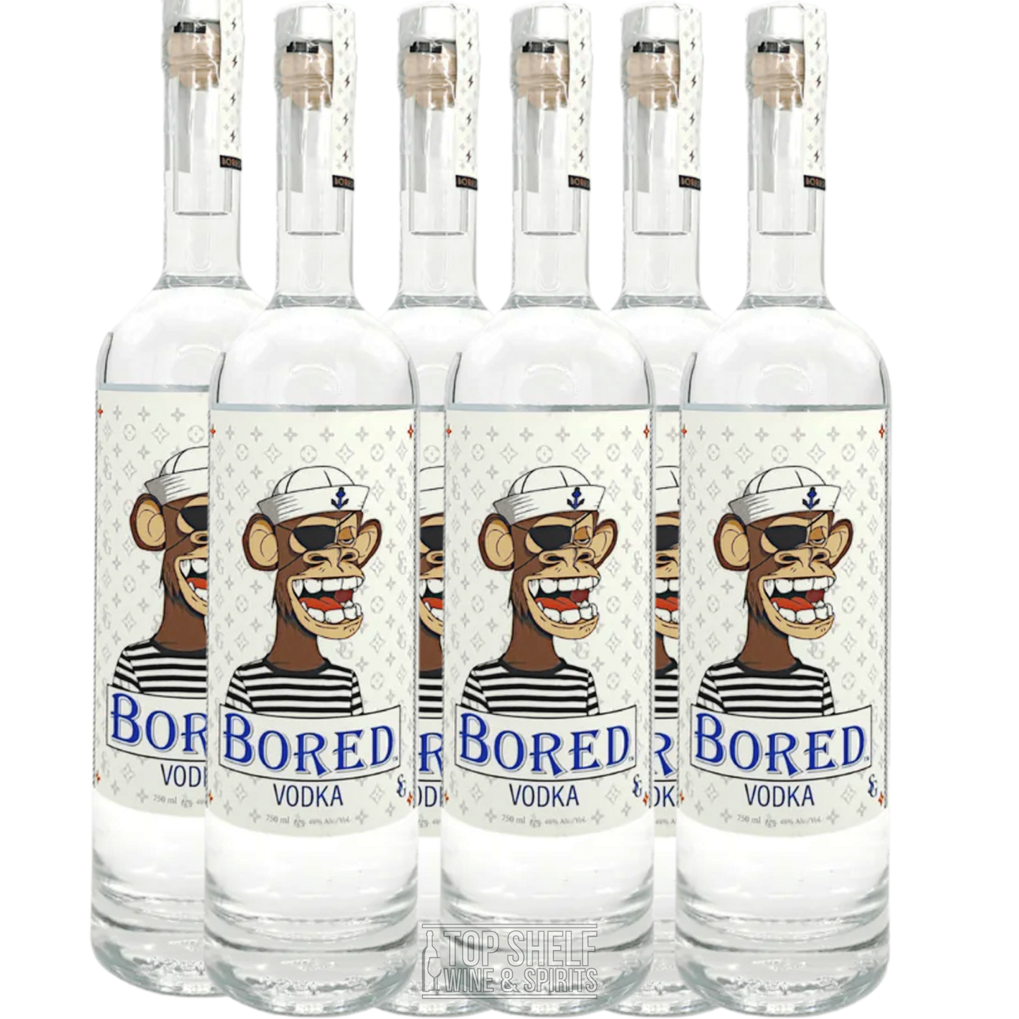 Bored Vodka Combo Pack (6-Pack)