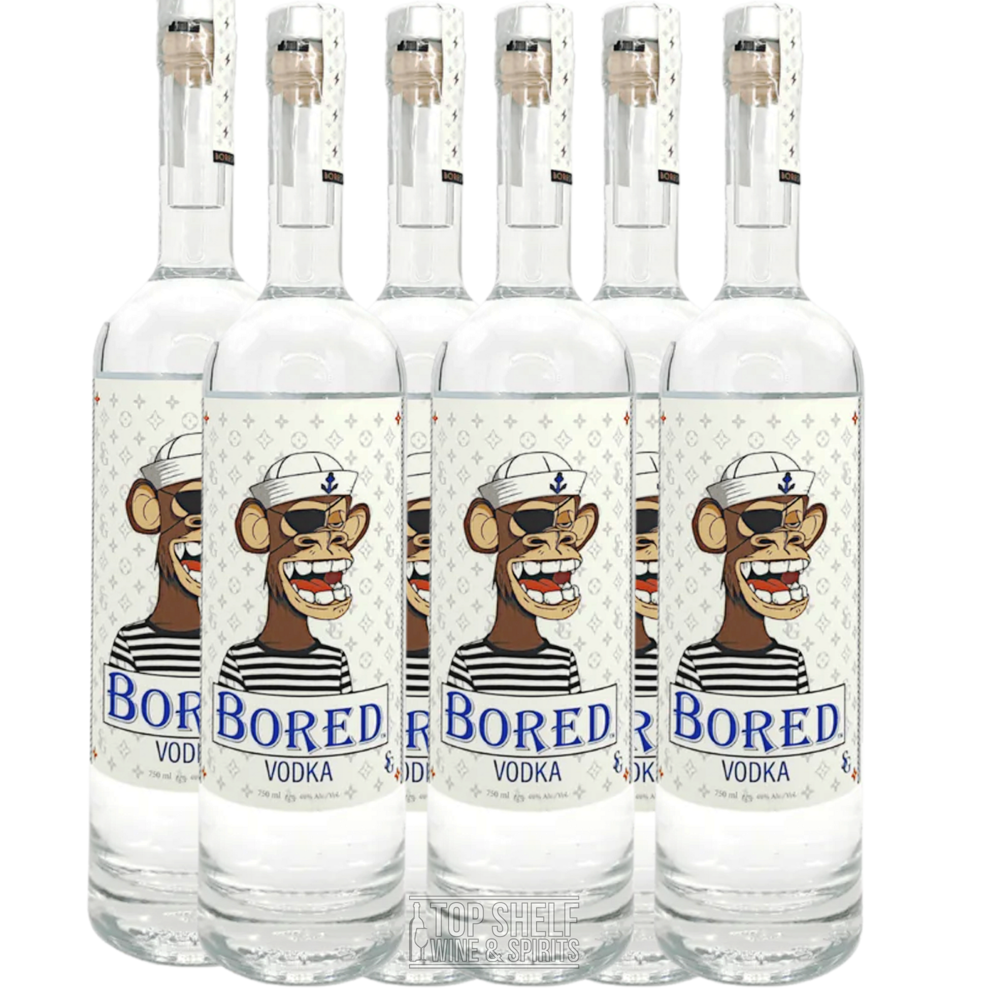 Bored Vodka Combo Pack (6-Pack)