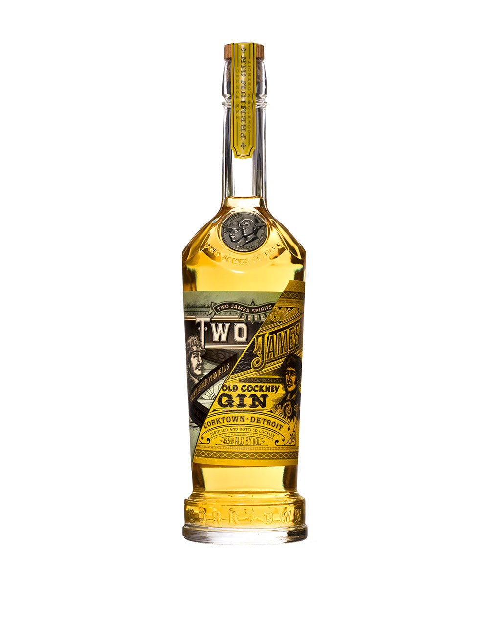 TWO JAMES BARREL RESERVE OLD COCKNEY GIN 750 ML