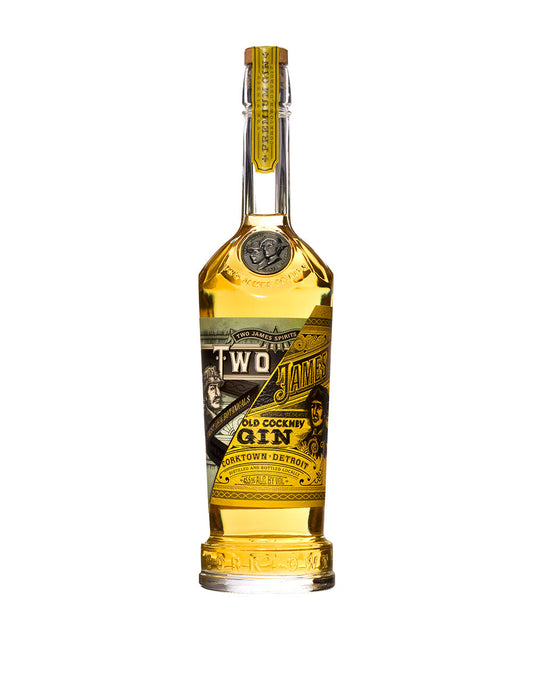 TWO JAMES BARREL RESERVE OLD COCKNEY GIN 750 ML