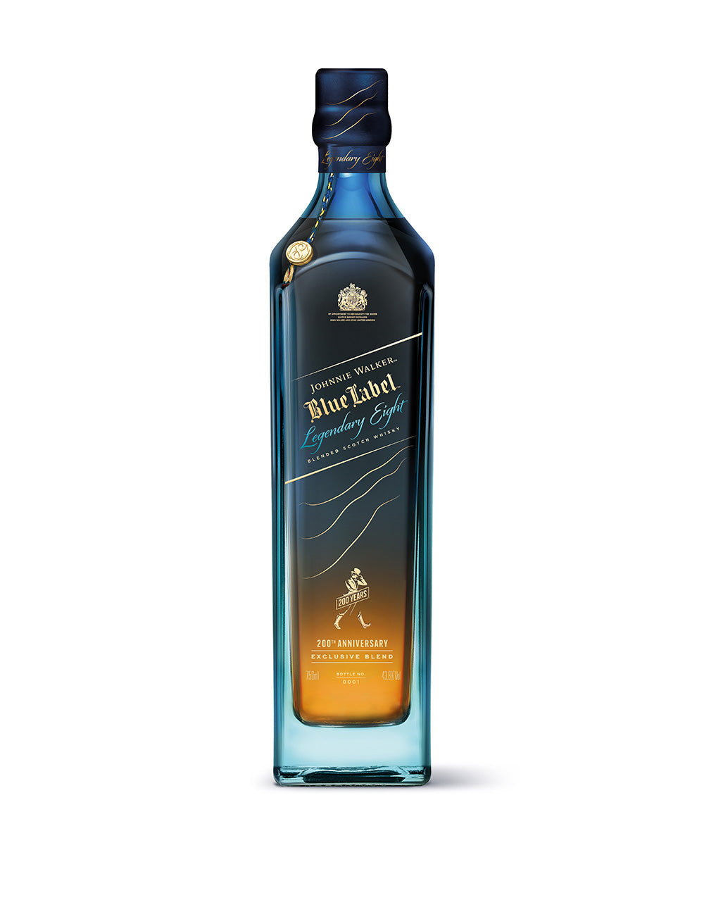 JOHNNIE WALKER BLUE LABELÂ® LEGENDARY EIGHT BLENDED SCOTCH WHISKY