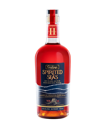 GOSLINGS SPIRITED SEAS OCEAN AGED RUM 750 ML