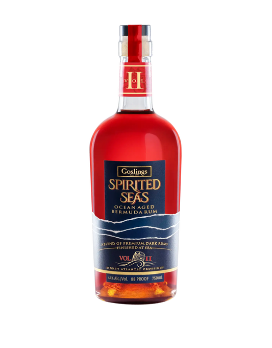 GOSLINGS SPIRITED SEAS OCEAN AGED RUM 750 ML