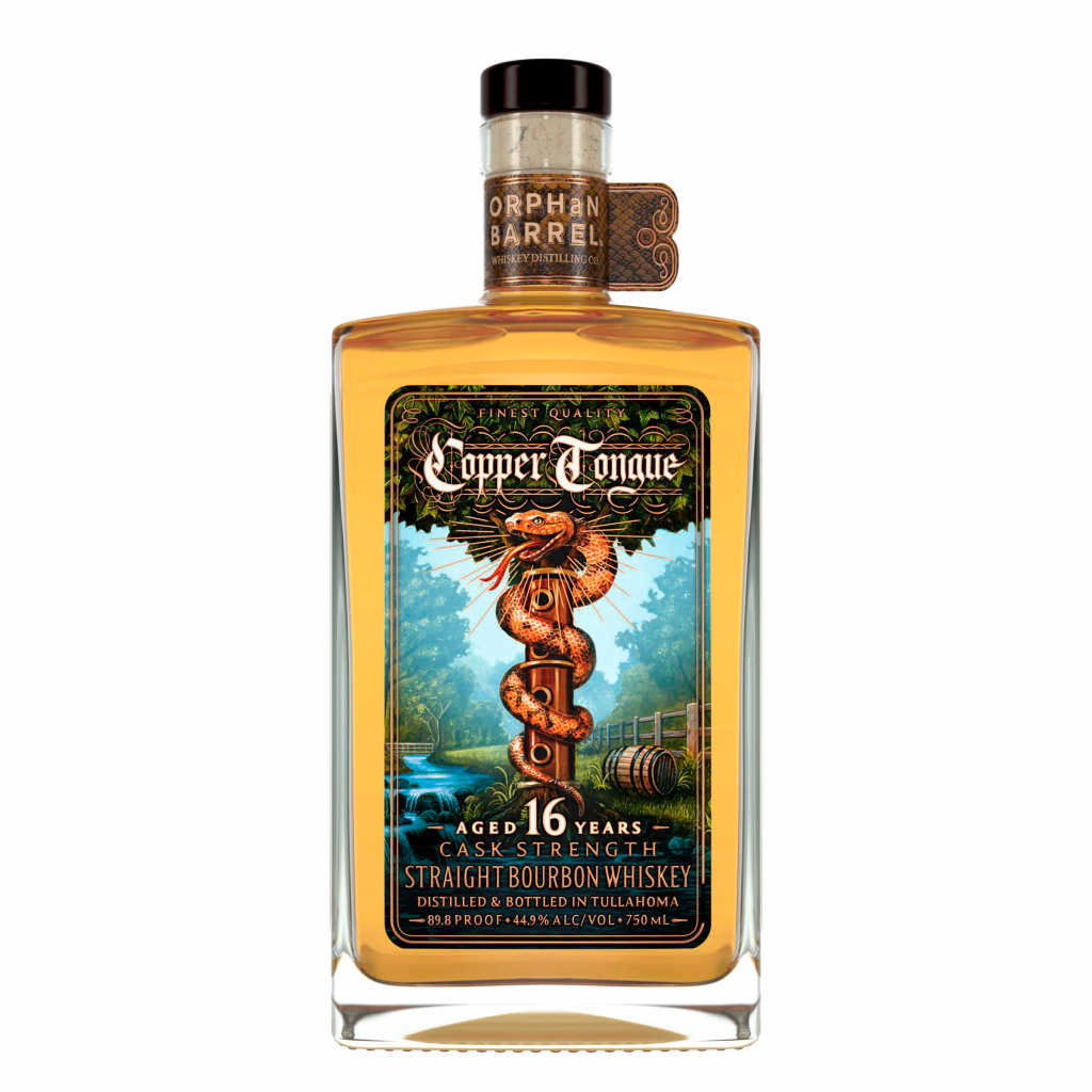 ORPHAN BARREL COPPER TONGUE 16 YEAR OLD CASK STRENGTH STRAIGHT BOURBON WHISKY 750 ML