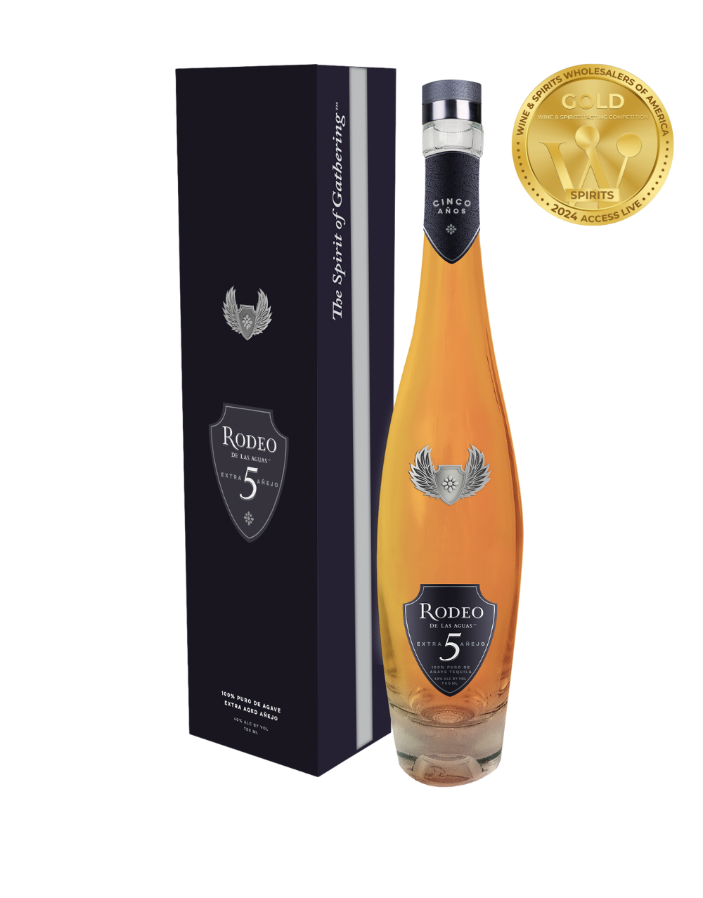 RODEO DE LAS AGUAS EXTRA 5 YEAR TEQUILA AÑEJO 750 ML