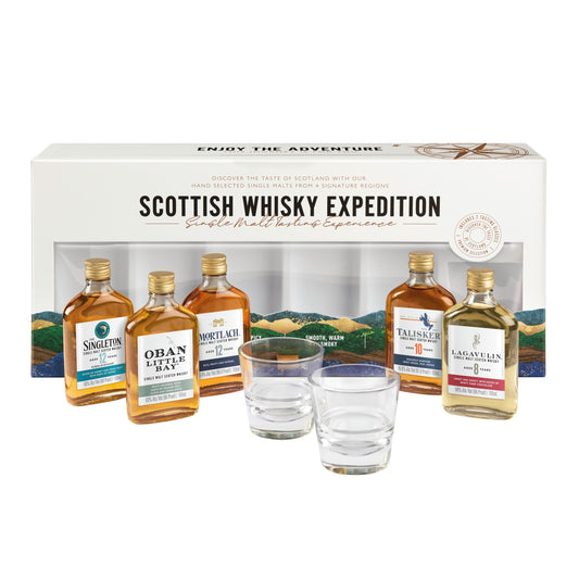 SCOTTISH WHISKY EXPEDITION GIFT PACK 100 ML