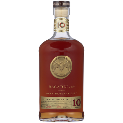 BACARDÍ GRAN RESERVA DIEZ RUM