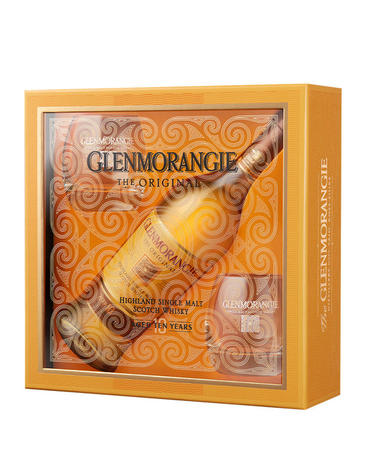 GLENMORANGIE EMBLEM GIFT SET 750 ML
