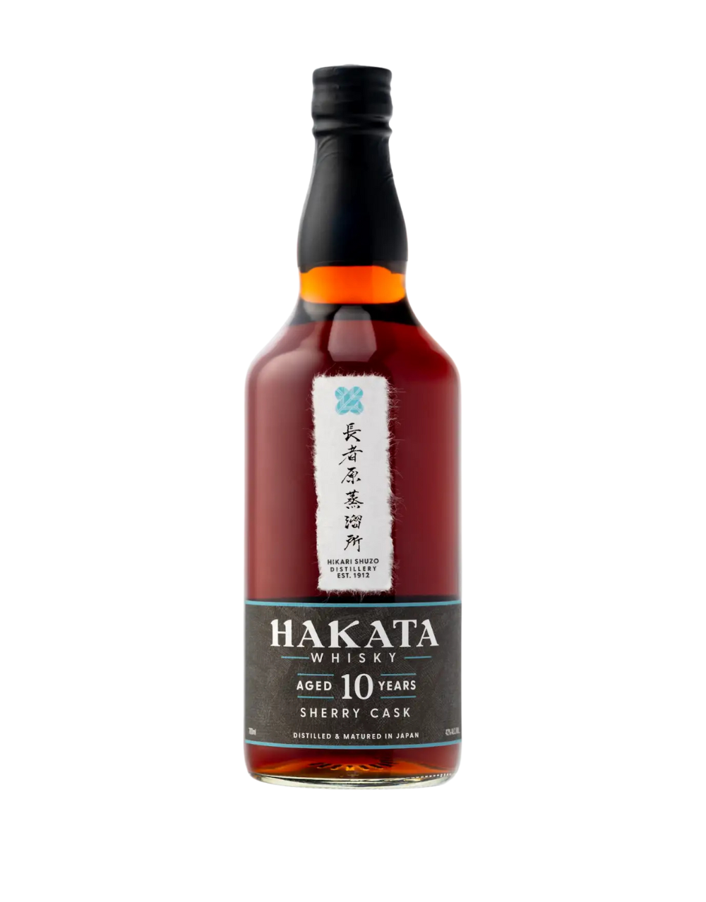 HAKATA 10 YEAR OLD JAPANESE WHISKY 700 ML