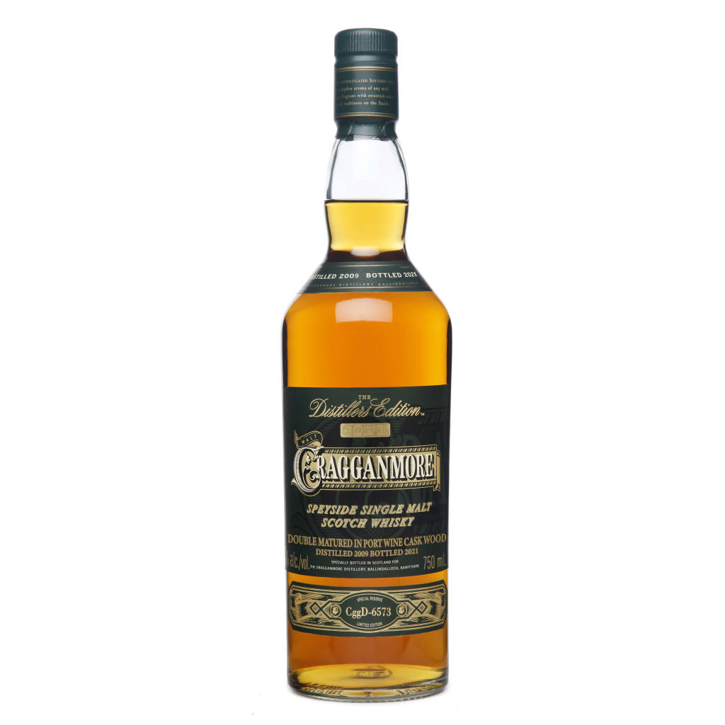 CRAGGANMORE 12 YEAR OLD 2021 THE DISTILLERS EDITION SPEYSIDE SINGLE MALT SCOTCH WHISKY 750 ML