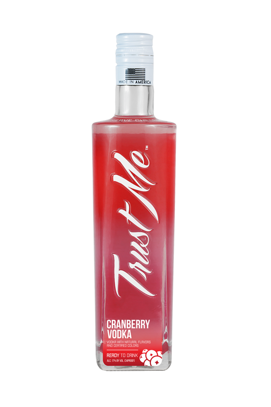 Trust Me Vodka Bottled Cocktail - Cranberry Vodka 375ml