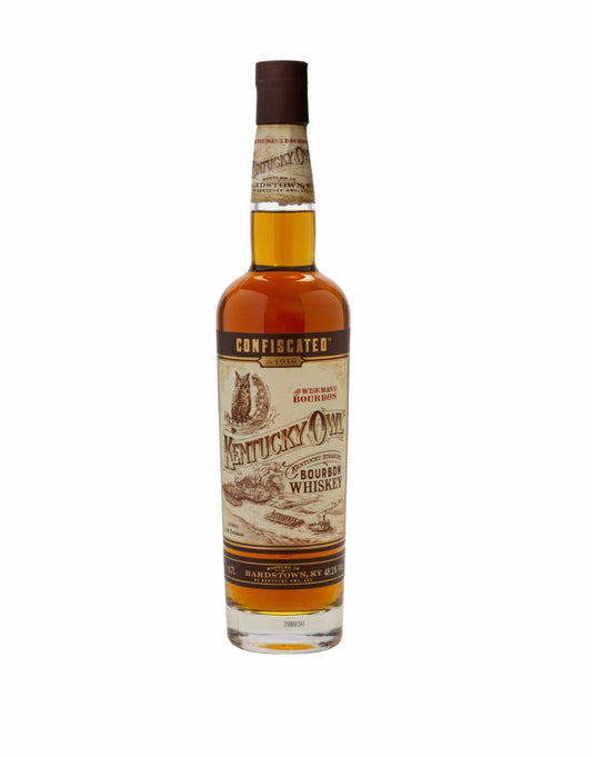 KENTUCKY OWL CONFISCATED KENTUCKY STRAIGHT BOURBON WHISKEY 750 ML