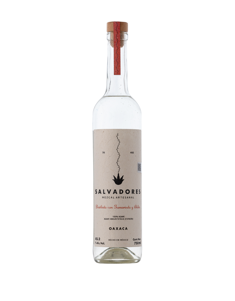 SALVADORES MEZCAL DESTILADO CON TAMARINDO & CHILES 750 ML