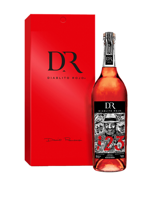 123 ORGANIC TEQUILA EXTRA ANEJO DIABLITO ROJO 750 ML