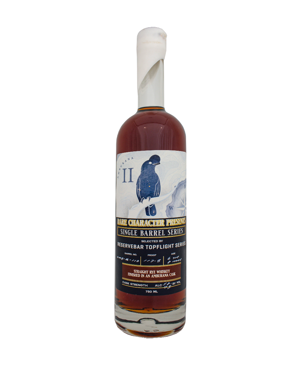 RARE CHARACTER SINGLE BARREL AMBURANA CASK FINISHED RYE II 750 ML
