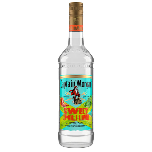 CAPTAIN MORGAN SWEET CHILI LIME CARIBBEAN RUM 750 ML