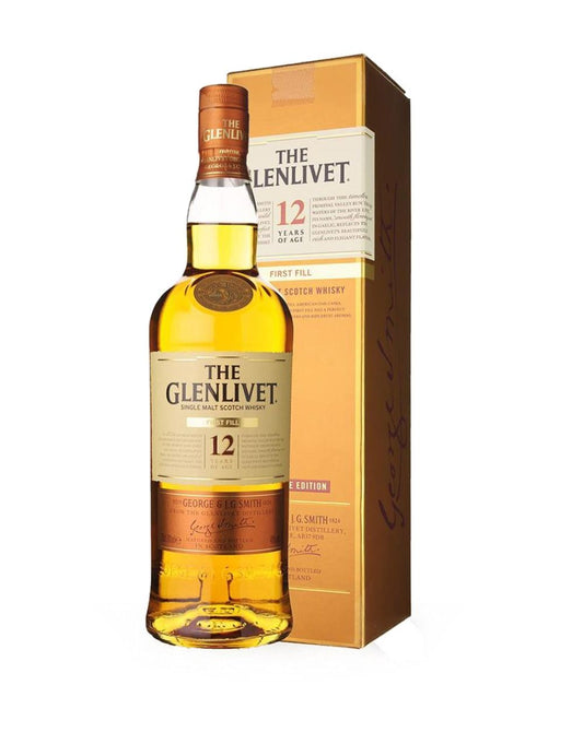 THE GLENLIVET 12 YEAR OLD FIRST FILL 750 ML