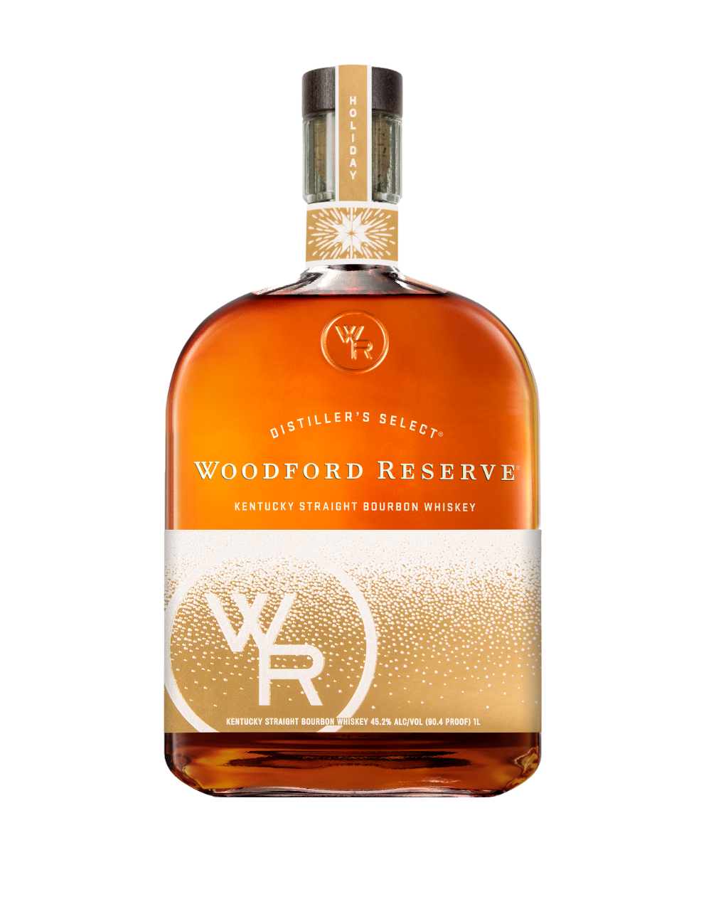 WOODFORD RESERVE KENTUCKY STRAIGHT BOURBON WHISKEY HOLIDAY EDITION 2023 1 L