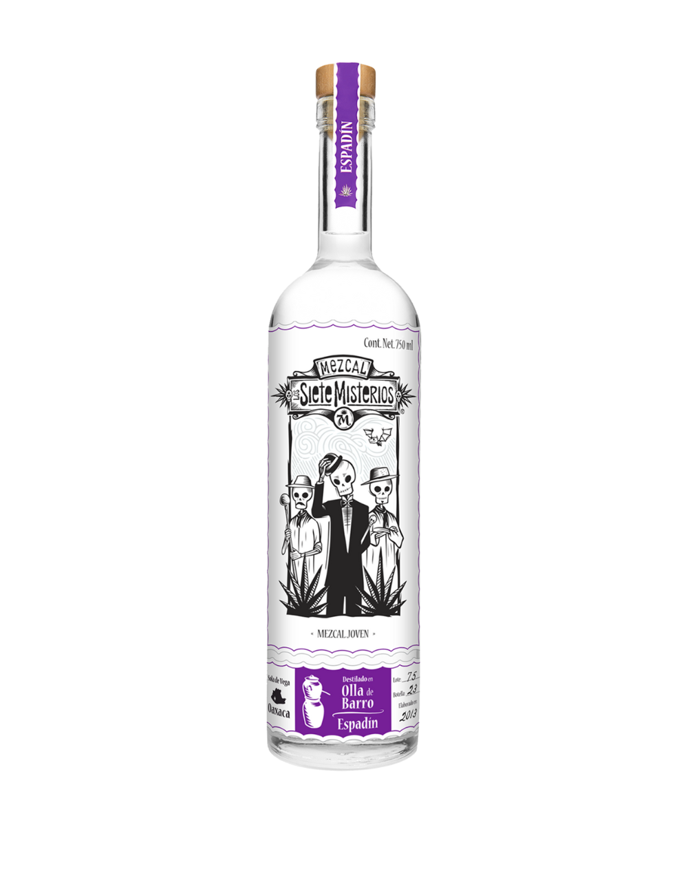 LOS SIETE MISTERIOS ESPADÍN 750 ML