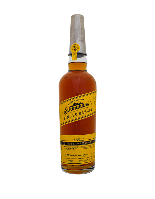 STRANAHAN'S SINGLE BARREL CASK STRENGTH SINGLE MALT S2B16 750 ML