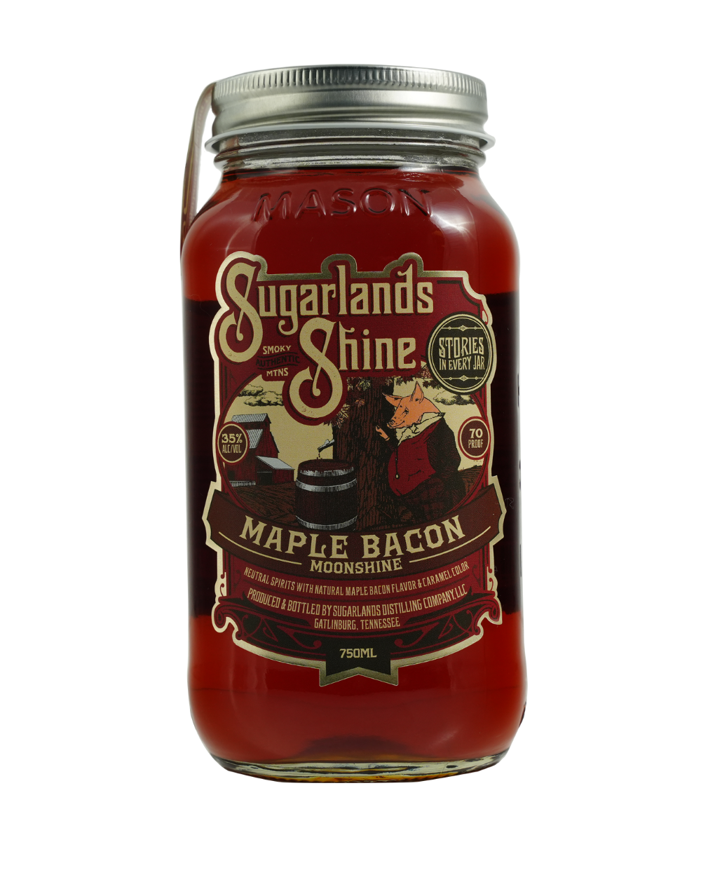 SUGARLANDS MAPLE BACON MOONSHINE 750 ML