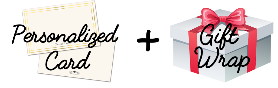 Personalized Card + Gift Wrap