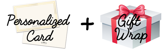 Personalized Card + Gift Wrap