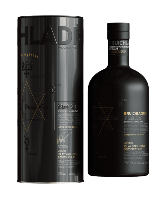 BRUICHLADDICHÂ® BLACK ART 10 SINGLE MALT WHISKEY 750 ML