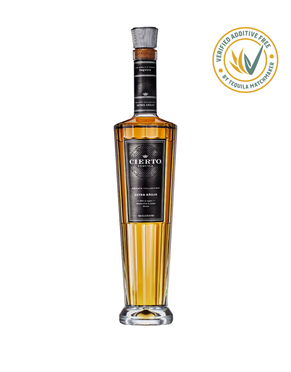 CIERTO TEQUILA PRIVATE COLLECTION EXTRA AÑEJO 750 ML