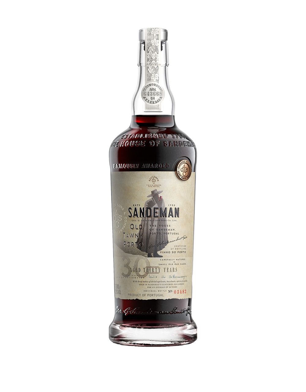 SANDEMAN 30 YEAR TAWNY WINE 750 ML