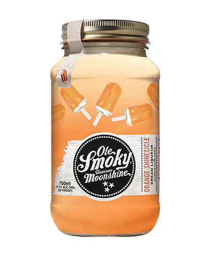 OLE SMOKY® ORANGE SHINESICLE CREAM MOONSHINE 750 ML