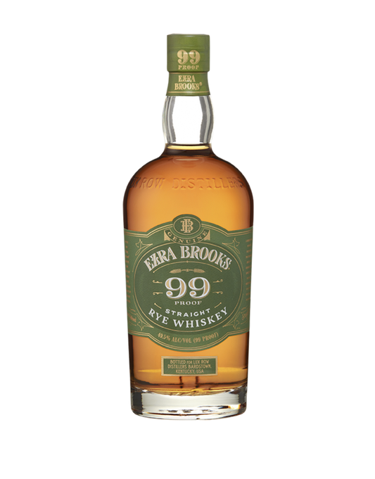 EZRA BROOKS 99 STRAIGHT RYE WHISKEY 750 ML
