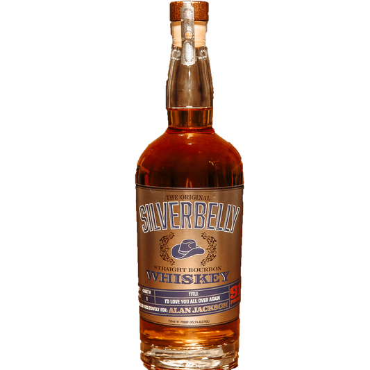 The Original Silverbelly By Alan Jackson Kentucky Straight Bourbon Whiskey
