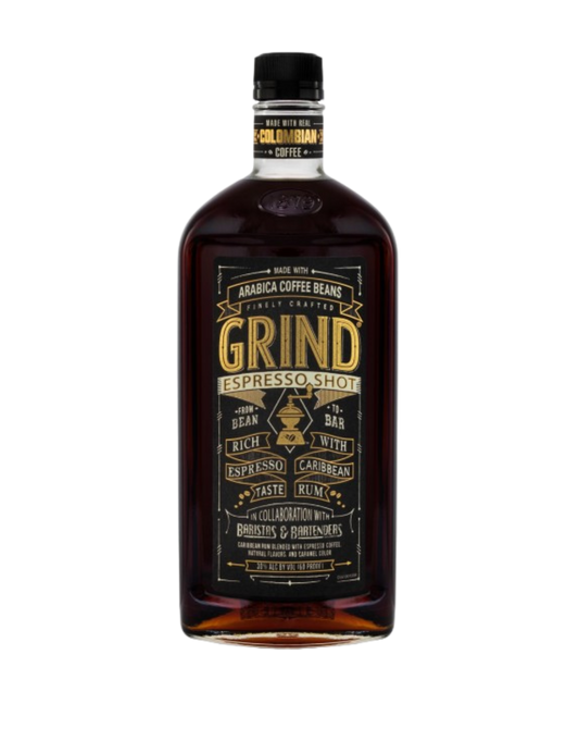 GRIND ARABICA COFFEE BEANS ESPRESSO SHOT RUM 750 ML