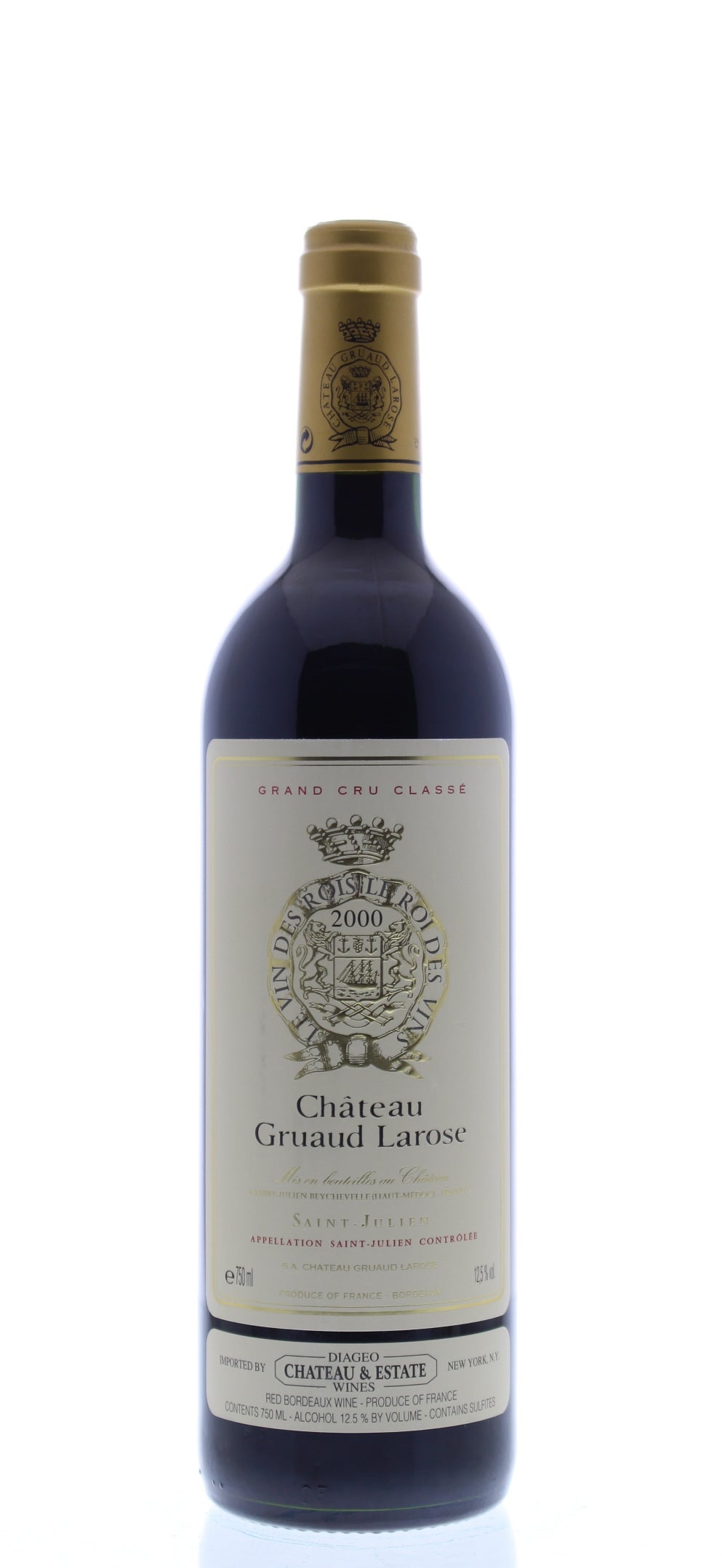 Chateau Gruaud Larose  2000 Front Bottle Shot