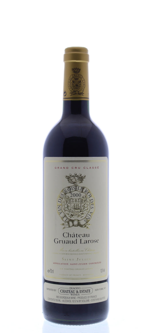Chateau Gruaud Larose  2000 Front Bottle Shot
