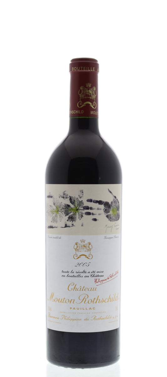 Chateau Mouton Rothschild  2005 Front Bottle Shot