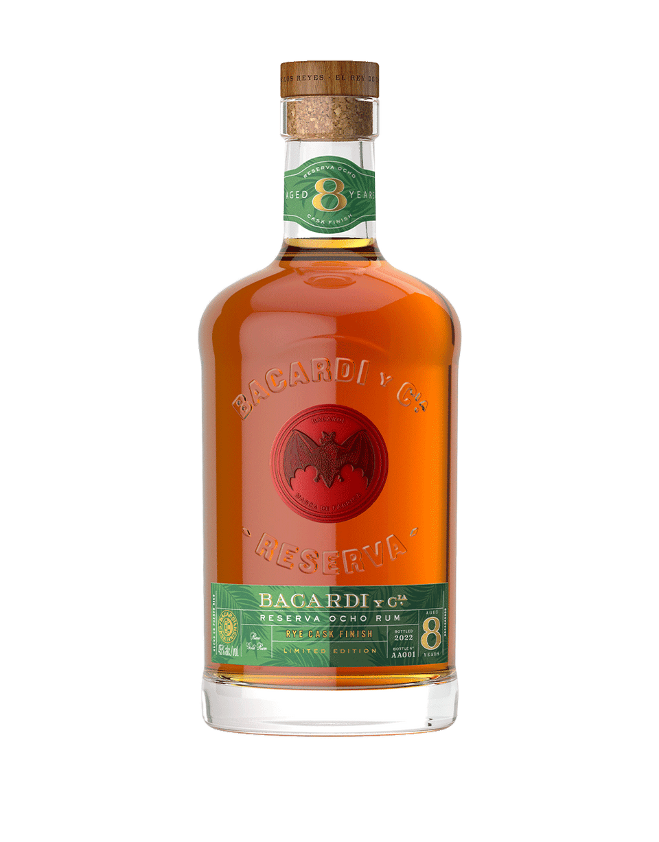 BACARDÍ® RESERVA OCHO RYE CASK FINISH 750 ML