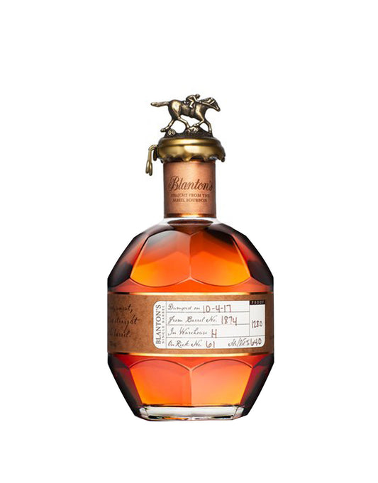 BLANTON'S STRAIGHT FROM THE BARREL BOURBON WHISKEY 750 ML