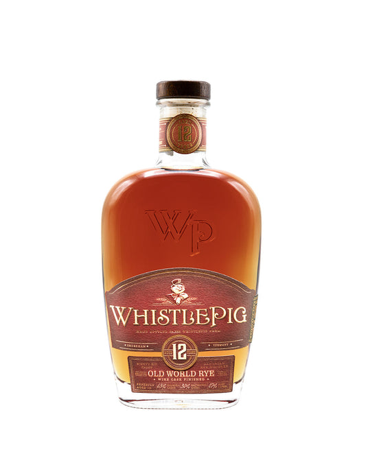 WHISTLEPIG 12 YEAR OLD WORLD CASK RYE WHISKEY 750 ML