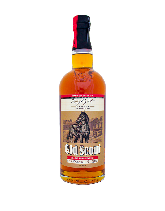 OLD SCOUT SINGLE BARREL STRAIGHT BOURBON WHISKEY S1B26 750 ML