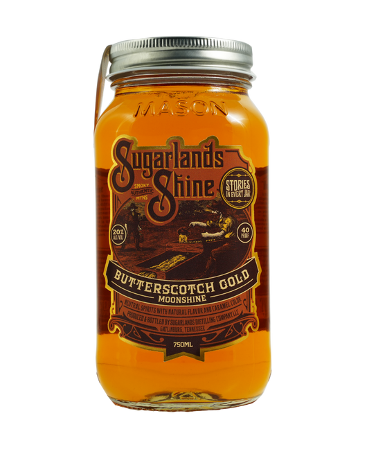 SUGARLANDS BUTTERSCOTCH GOLD MOONSHINE 750 ML