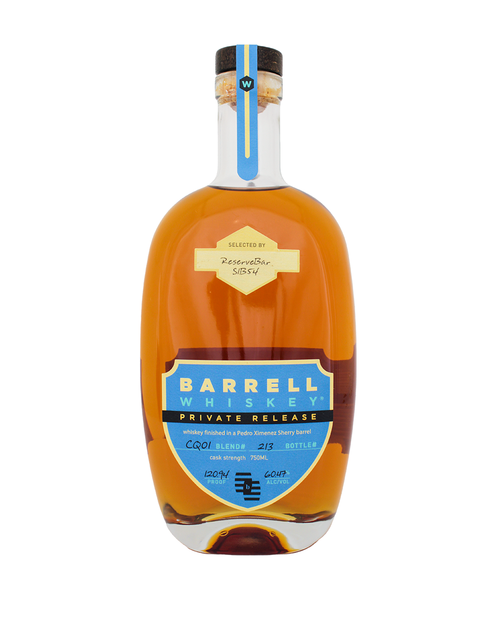 BARRELL CRAFT SPIRITS PRIVATE RELEASE PX SHERRY CASK FINISH S1B54 750 ML