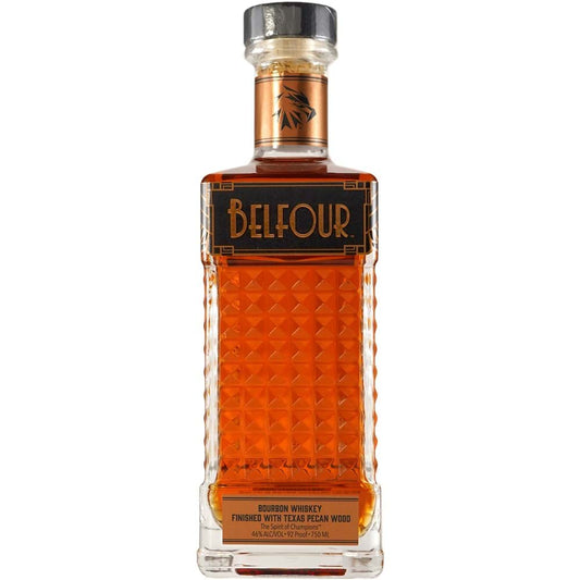 Belfour Texas Pecan Wood Bourbon Whiskey