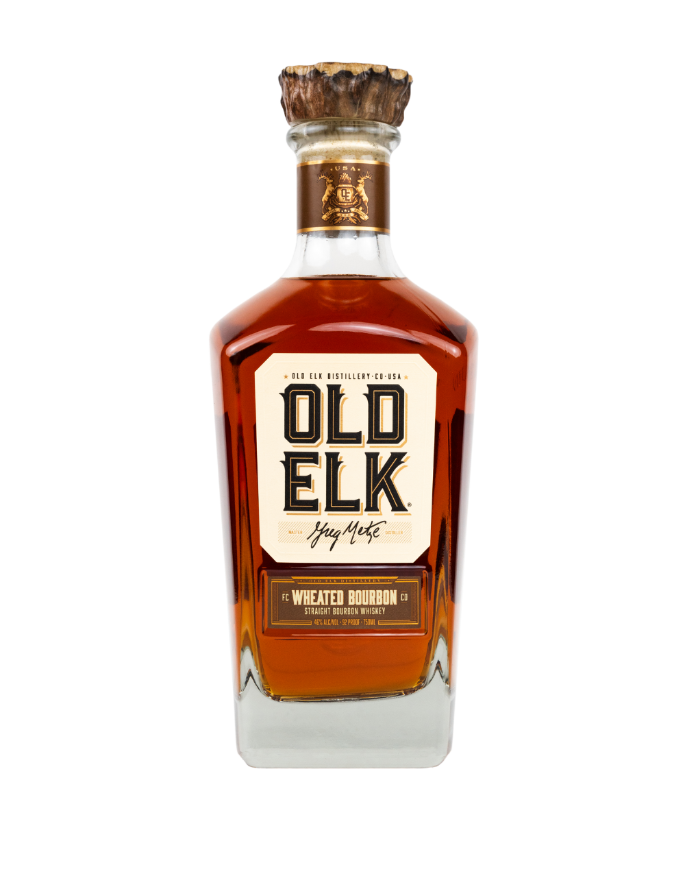 OLD ELK WHEATED BOURBON STRAIGHT BOURBON WHISKEY 750 ML