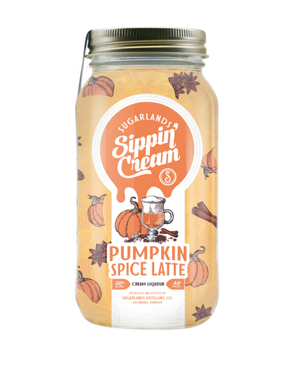 SUGARLANDS PUMPKIN SPICE LATTE SIPPIN' CREAM 750 ML