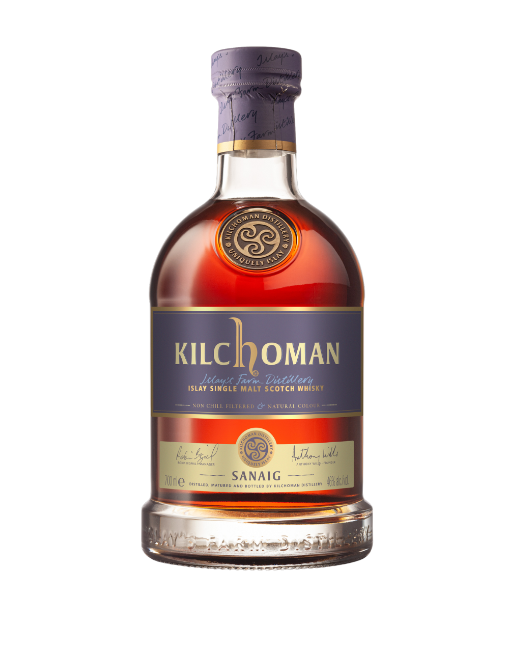 KILCHOMAN SANAIG ISLAY SINGLE MALT SCOTCH 750 ML