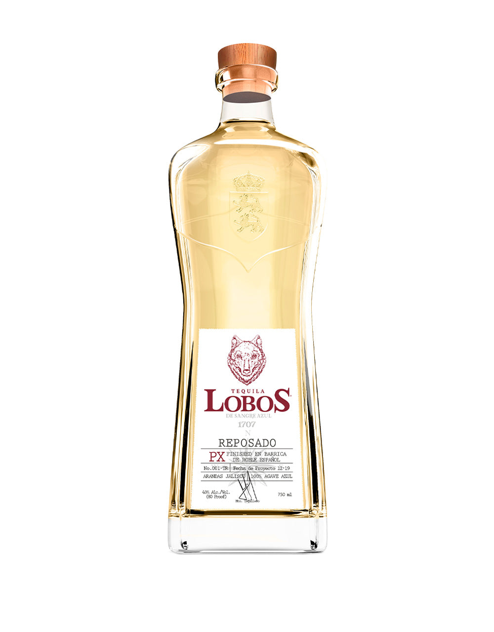 LOBOS 1707 TEQUILA, REPOSADO 750 ML