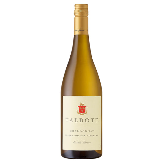 TALBOTT SANTA LUCIA HIGHLANDS SLEEPY HOLLOW VINEYARD CHARDONNAY WHITE WINE 750 ML